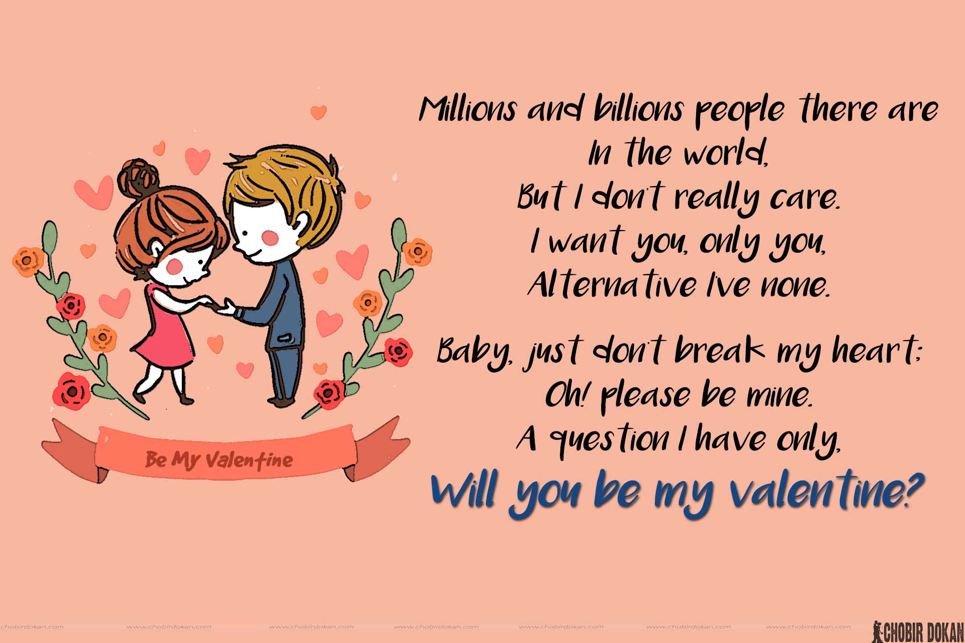 Will You Be My Valentine Poems For Him Her With Images February 2016 