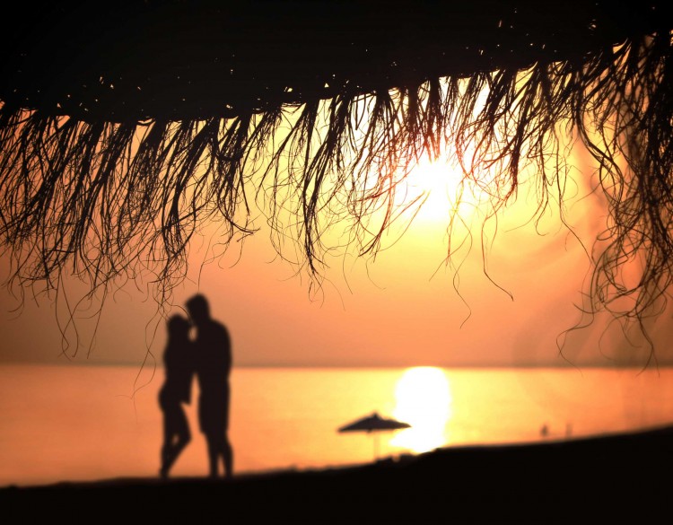 couple photography at sunset
