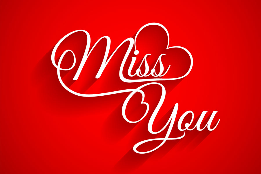 HD I Miss You Wallpaper