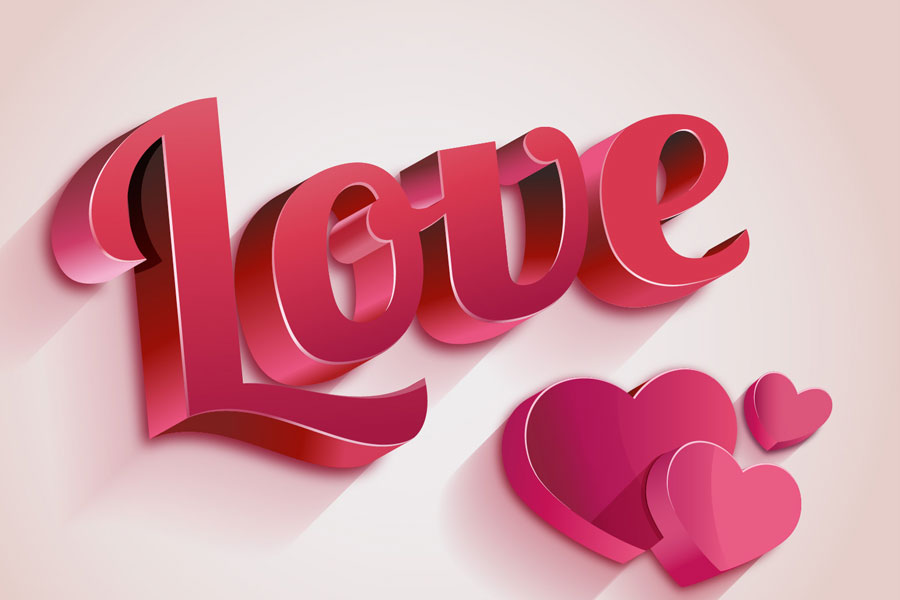 3d love wallpapers hd