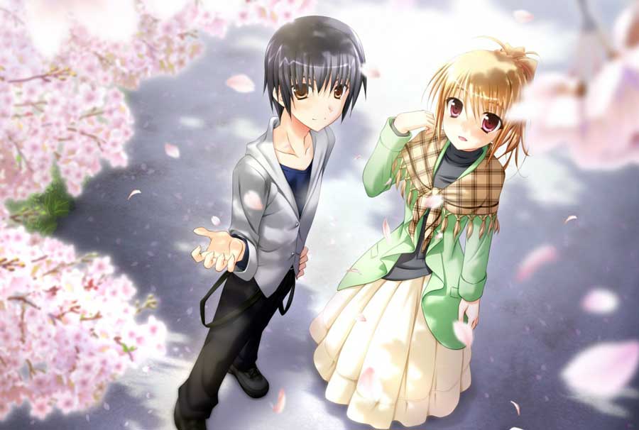 cute couples anime wallpapers