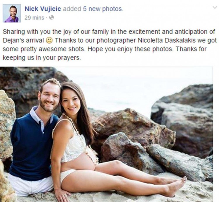 Nick Vujicic and His Wife Kanae