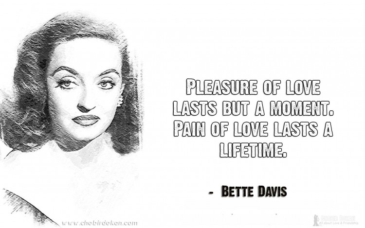 bette davis quotes on love
