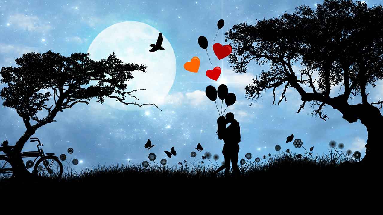 silhouette couple holding hands wallpapers