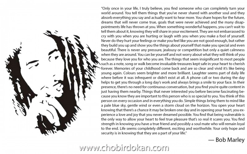 bob marley quotes about love