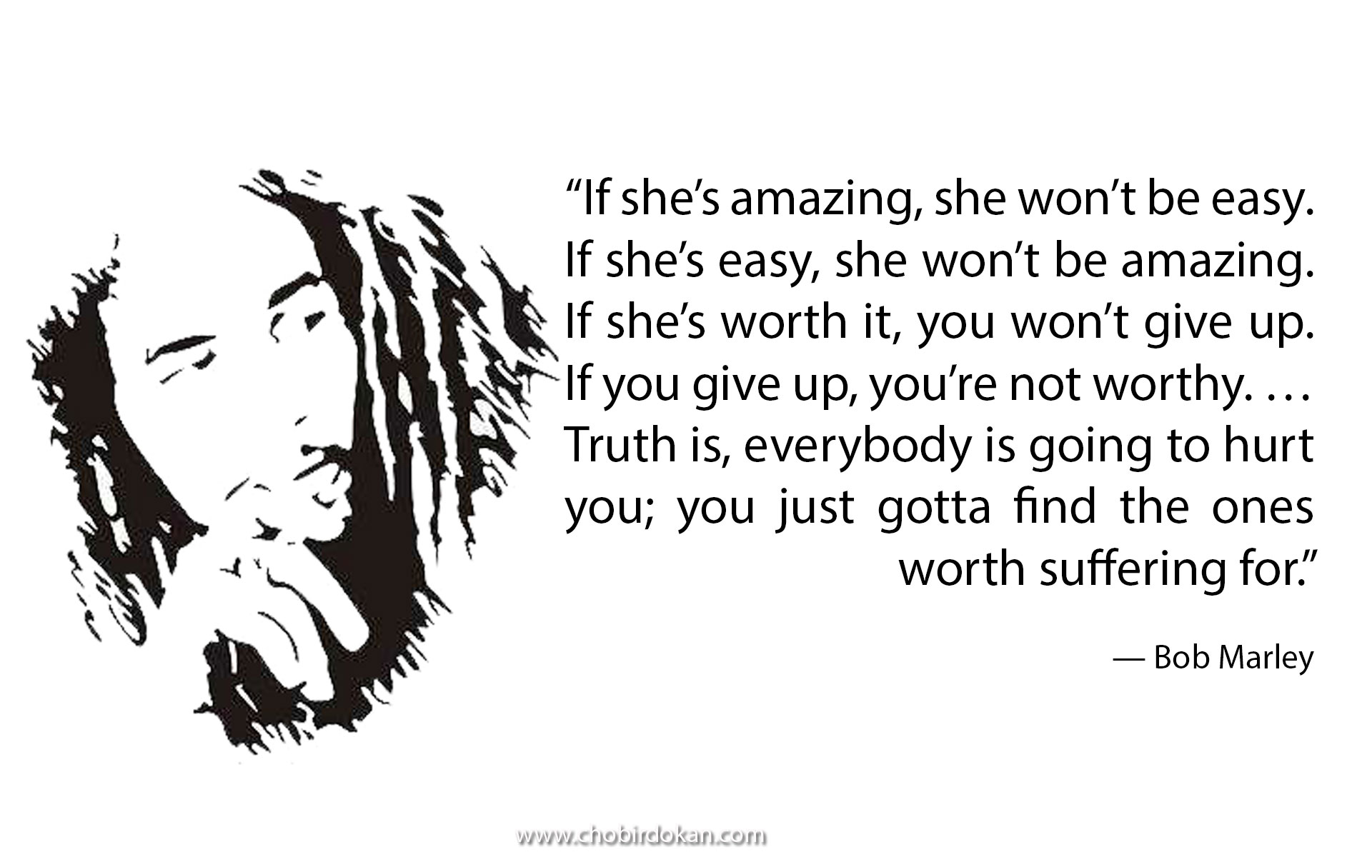 bob marley thoughts