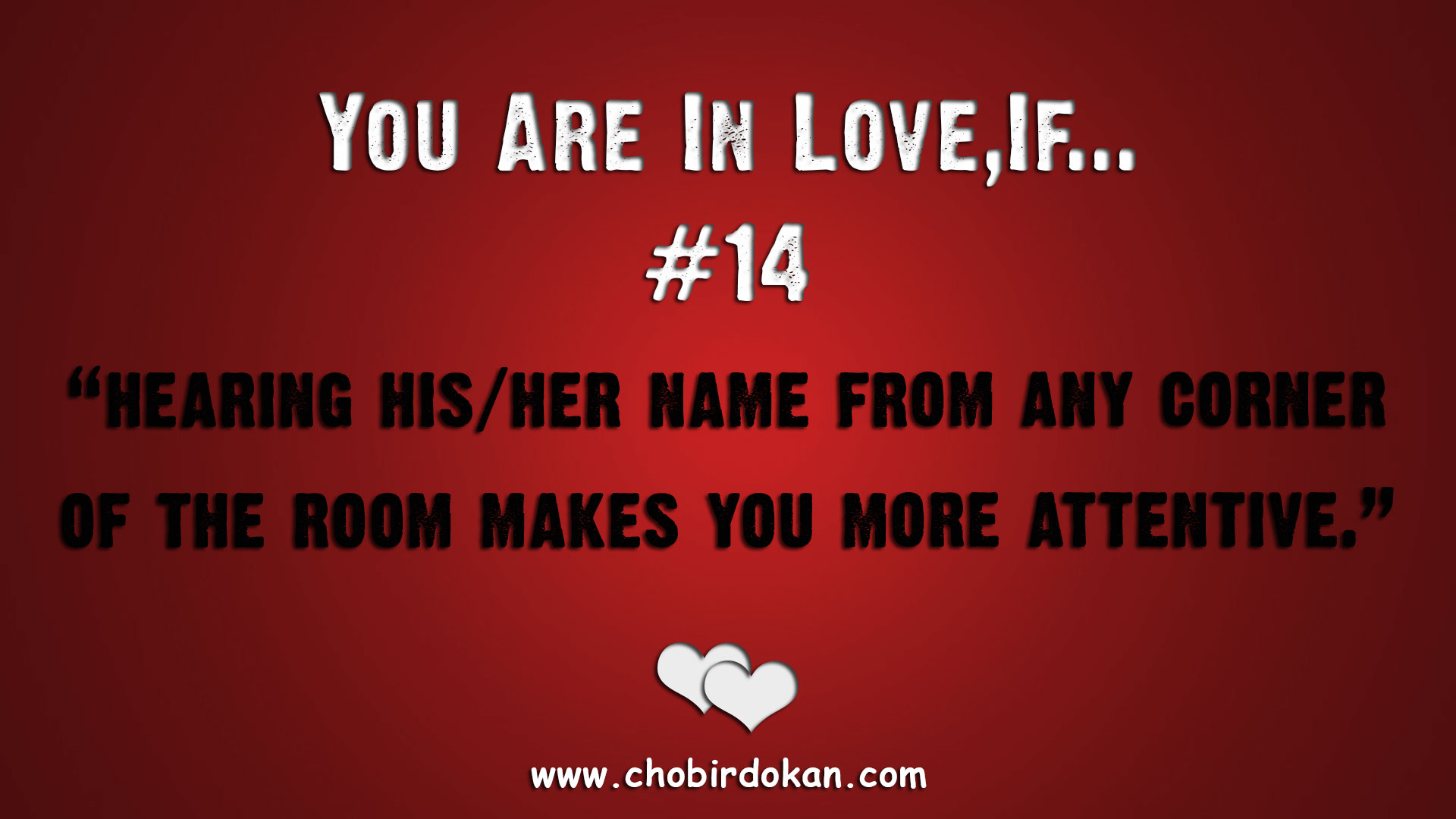 How to know when you re in love